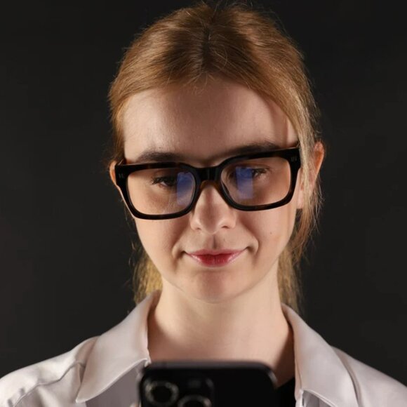 Off-White STYLE 53 Women Eyeglasses – Havana Black Square Frame | Model OERJ053 - Picture 11 of 11